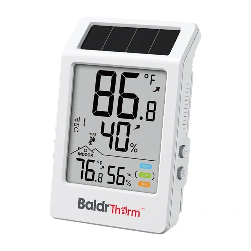 BALDRTHERM B0707 Solar-Powered Thermo-Hygrometer